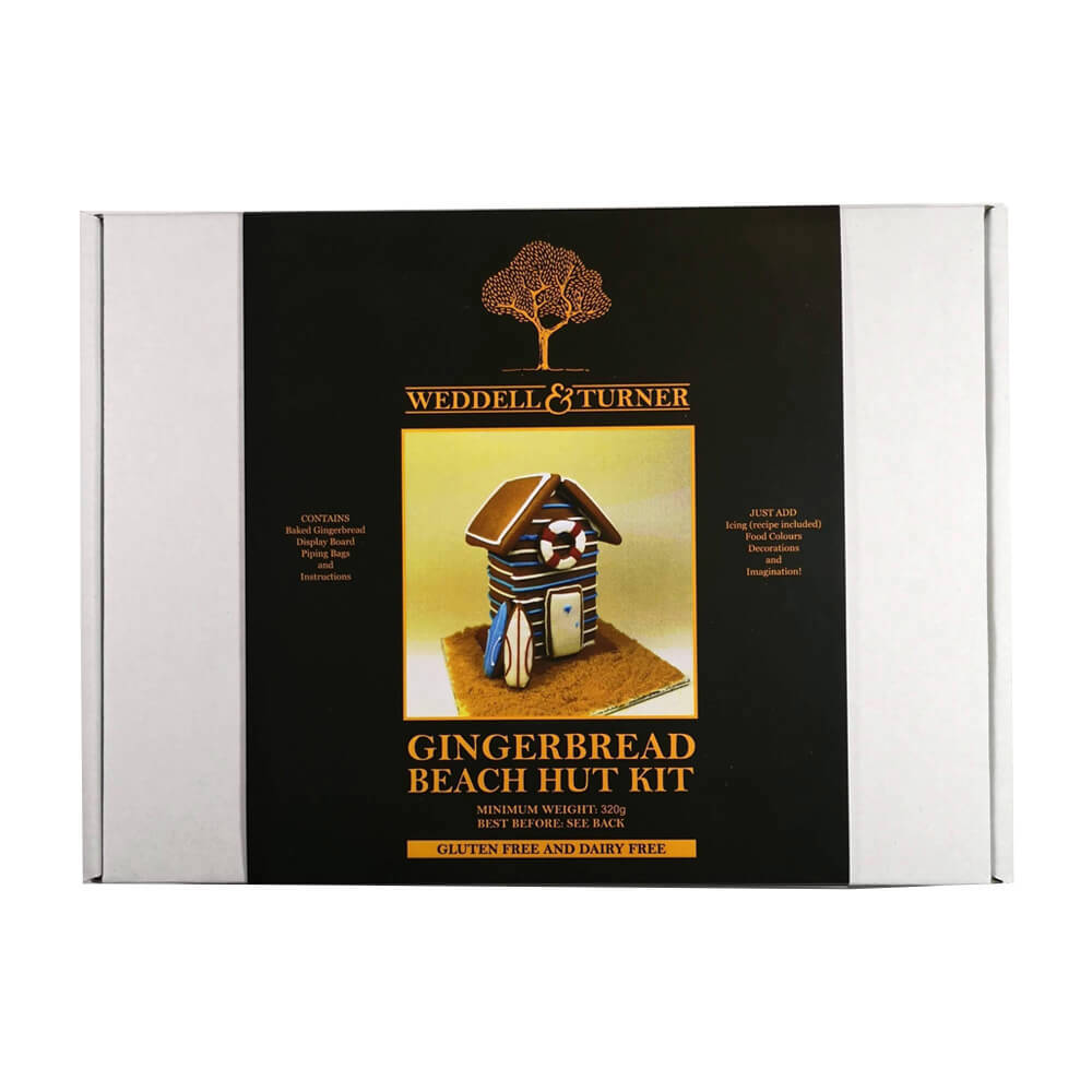 Weddell & Turner Gingerbread Beach Hut Kit 320g